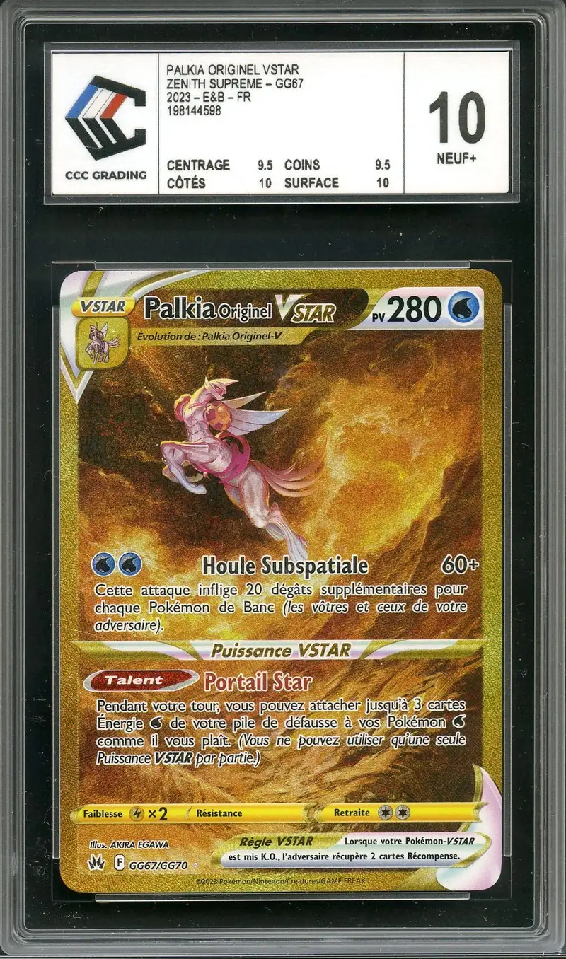 CCC 10 Palkia Originel VStar Gold
