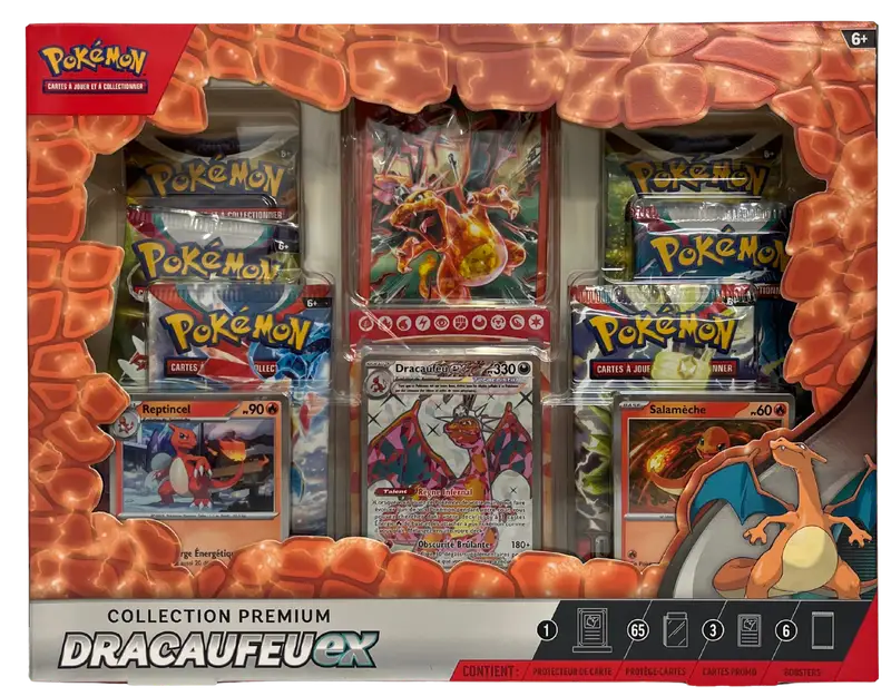 Coffret Collection Premium Dracaufeu Ex