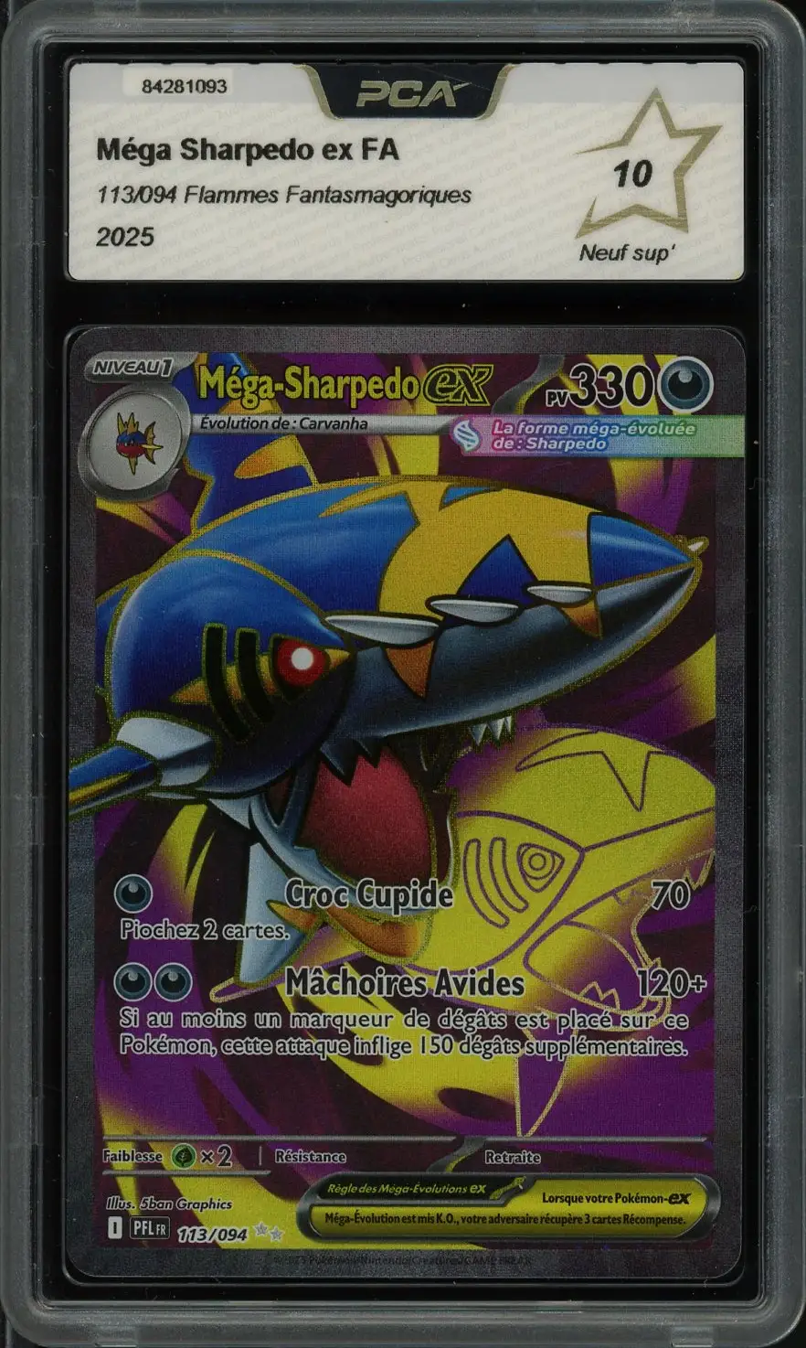 PCA 10 Méga-Sharpedo Ex