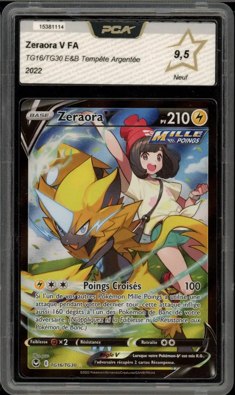 PSA 9 Zeraora VStar