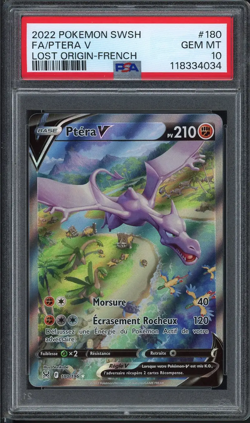 PSA 10 Ptéra V