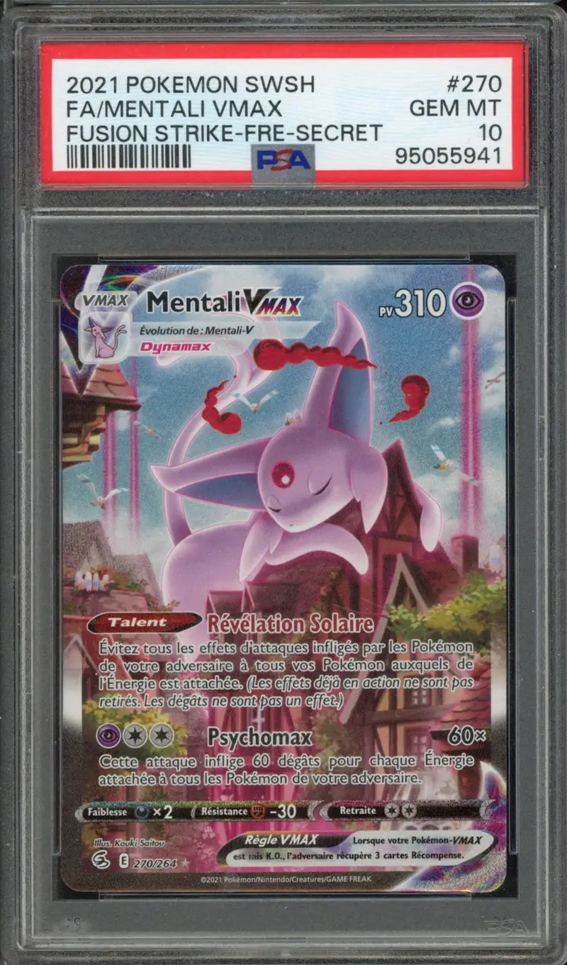 PSA 10 Mentali VMax