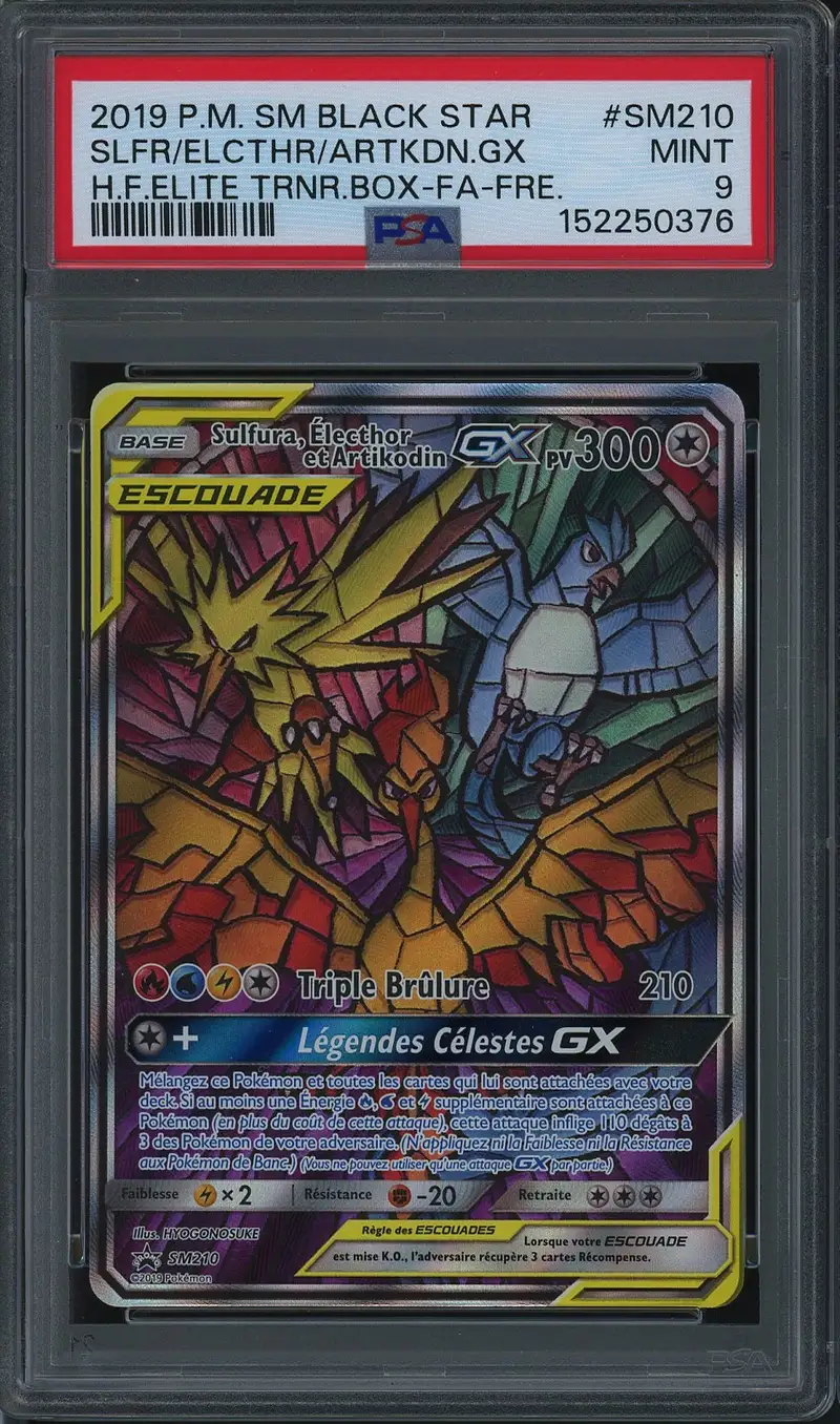 PSA 9 Sulfura, Électhor et Artikodin Gx