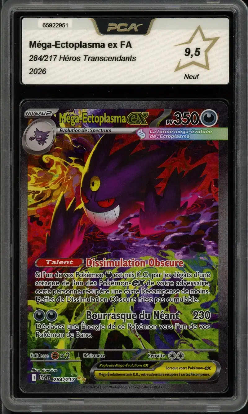 PSA 8 Ectoplasma Ex