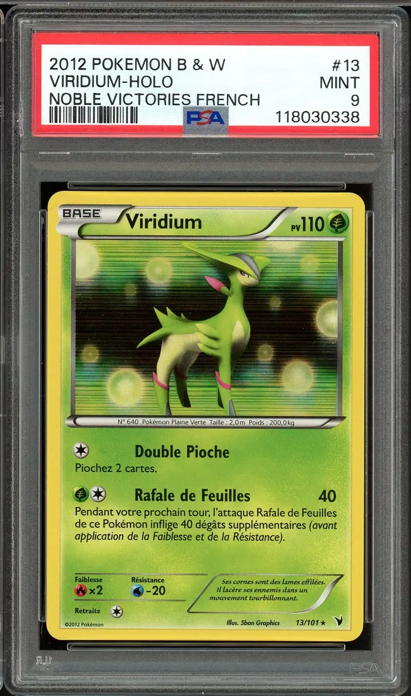 PSA 9 Viridium Holo