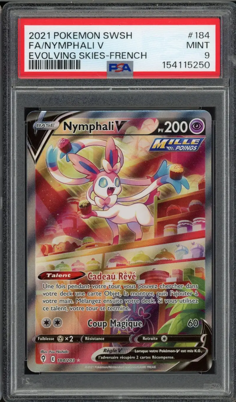 PSA 9 Nymphali V