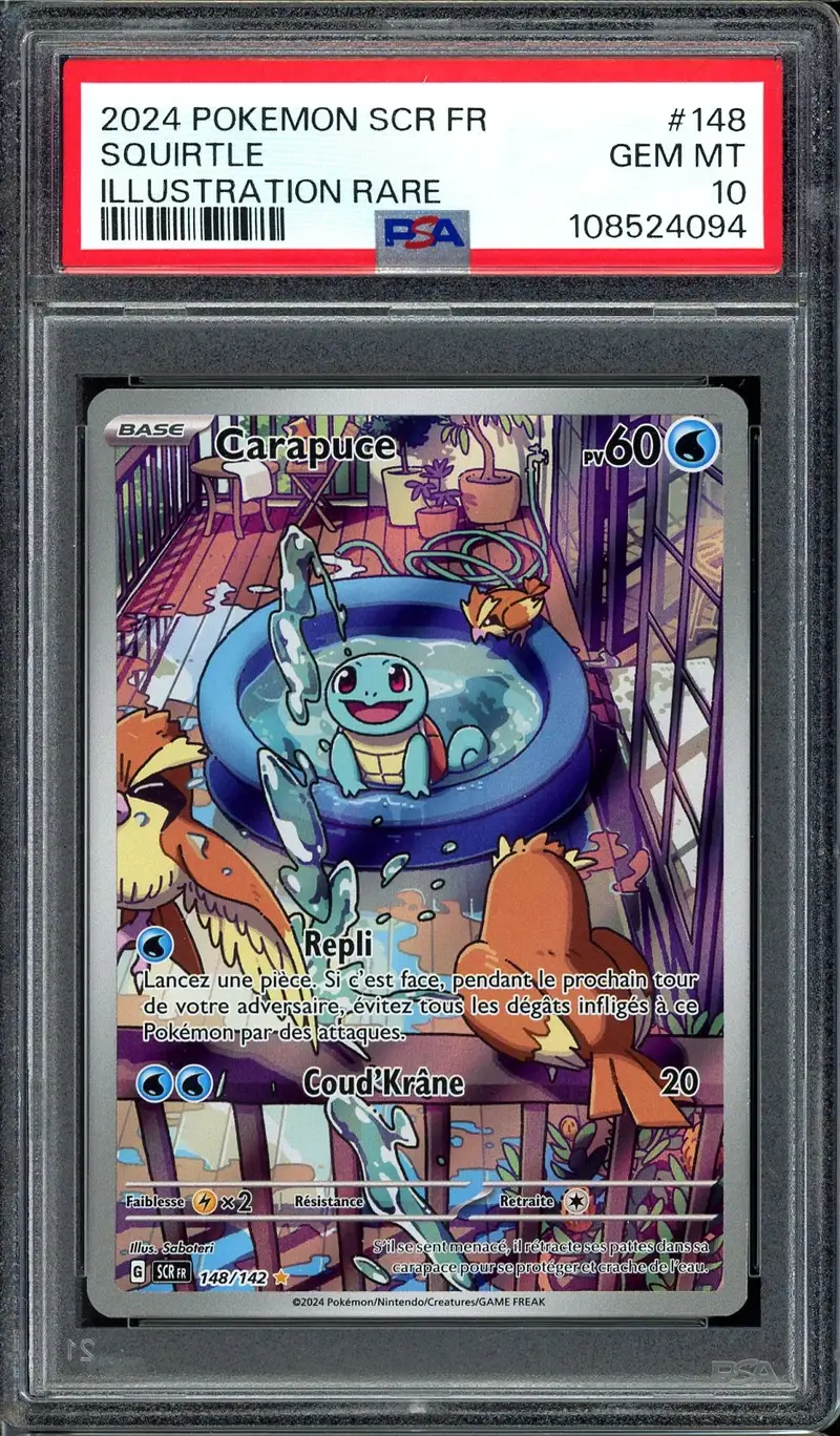 PSA 10 Carapuce