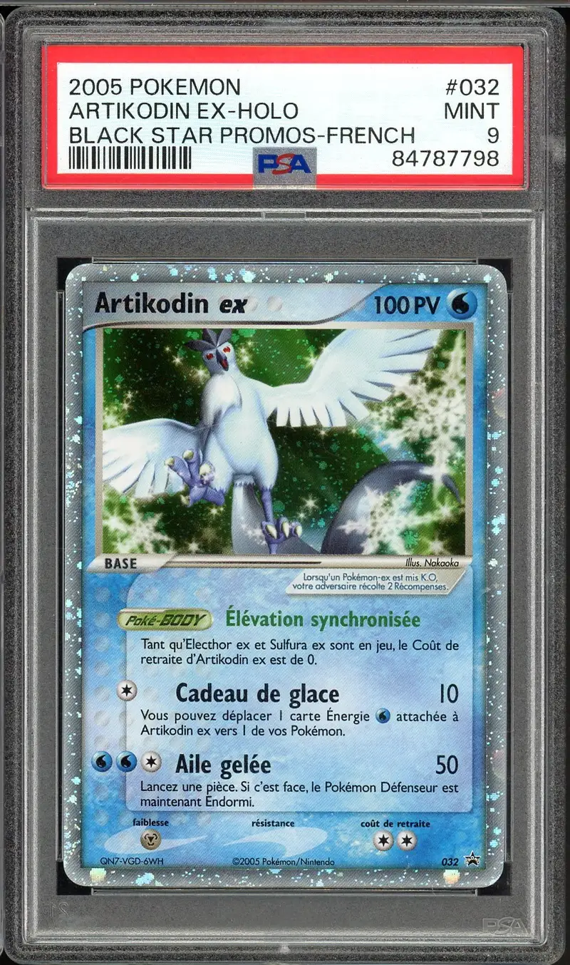 PSA 9 Artikodin Ex
