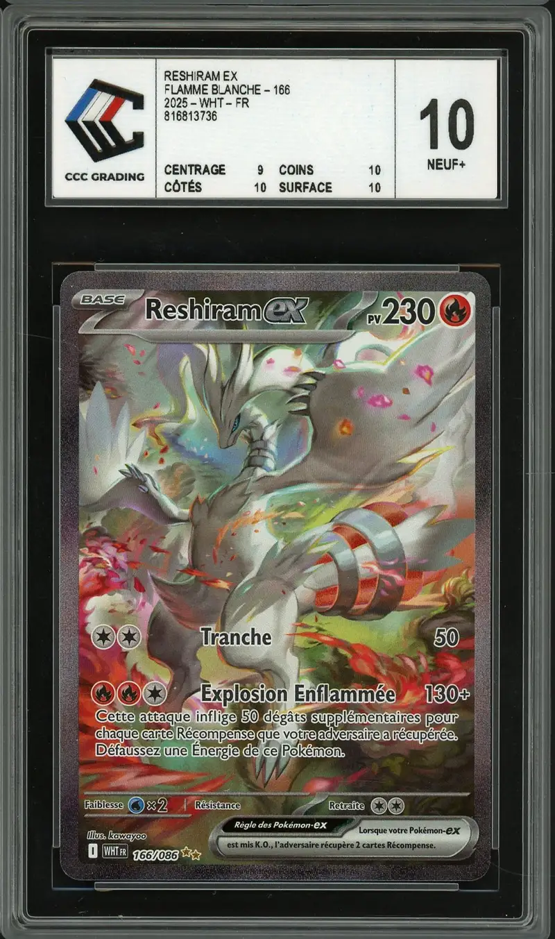 CCC 10 Reshiram Ex
