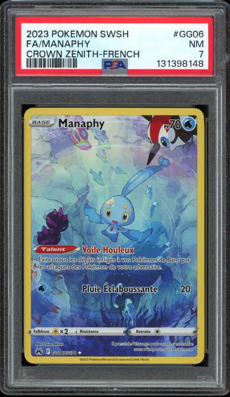 PSA 7 Manaphy