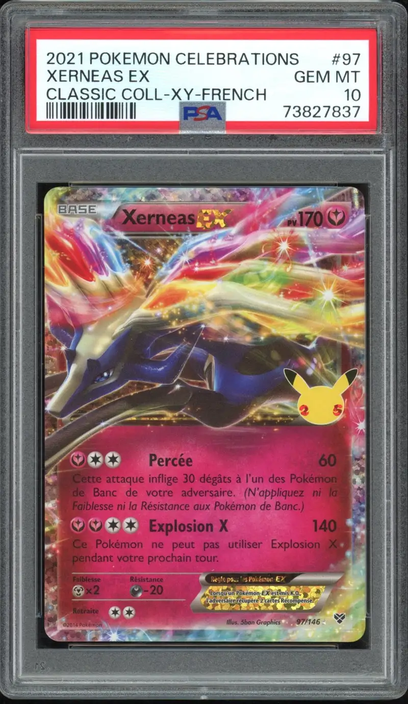 PSA 10 Xerneas Ex