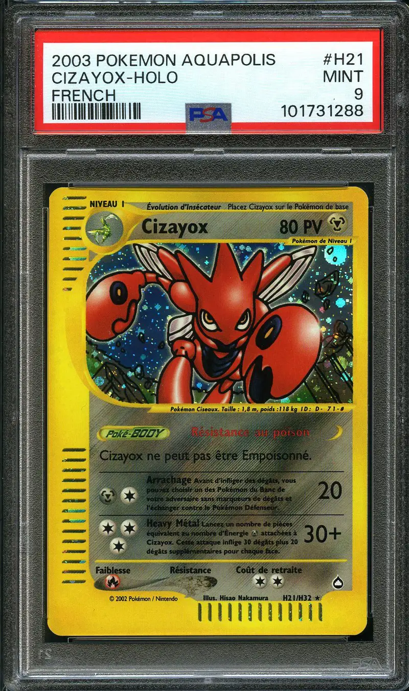 PSA 9 Cizayox Holo