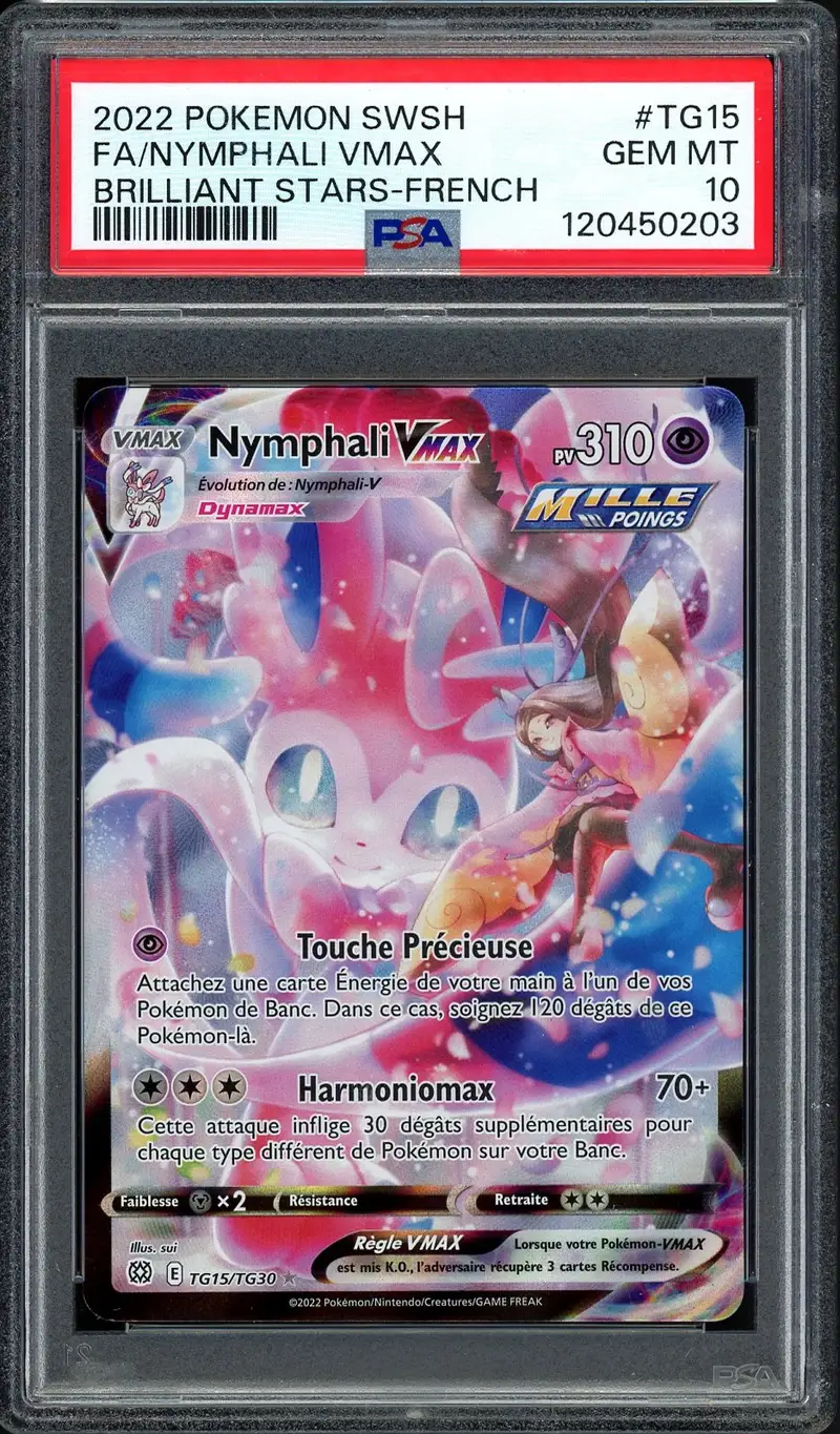 PSA 10 Nymphali VMax