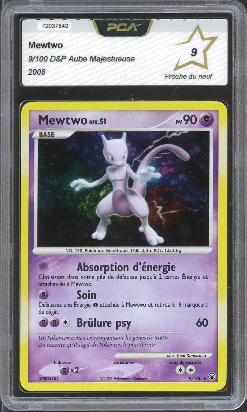 PCA 9 Mewtwo Holo