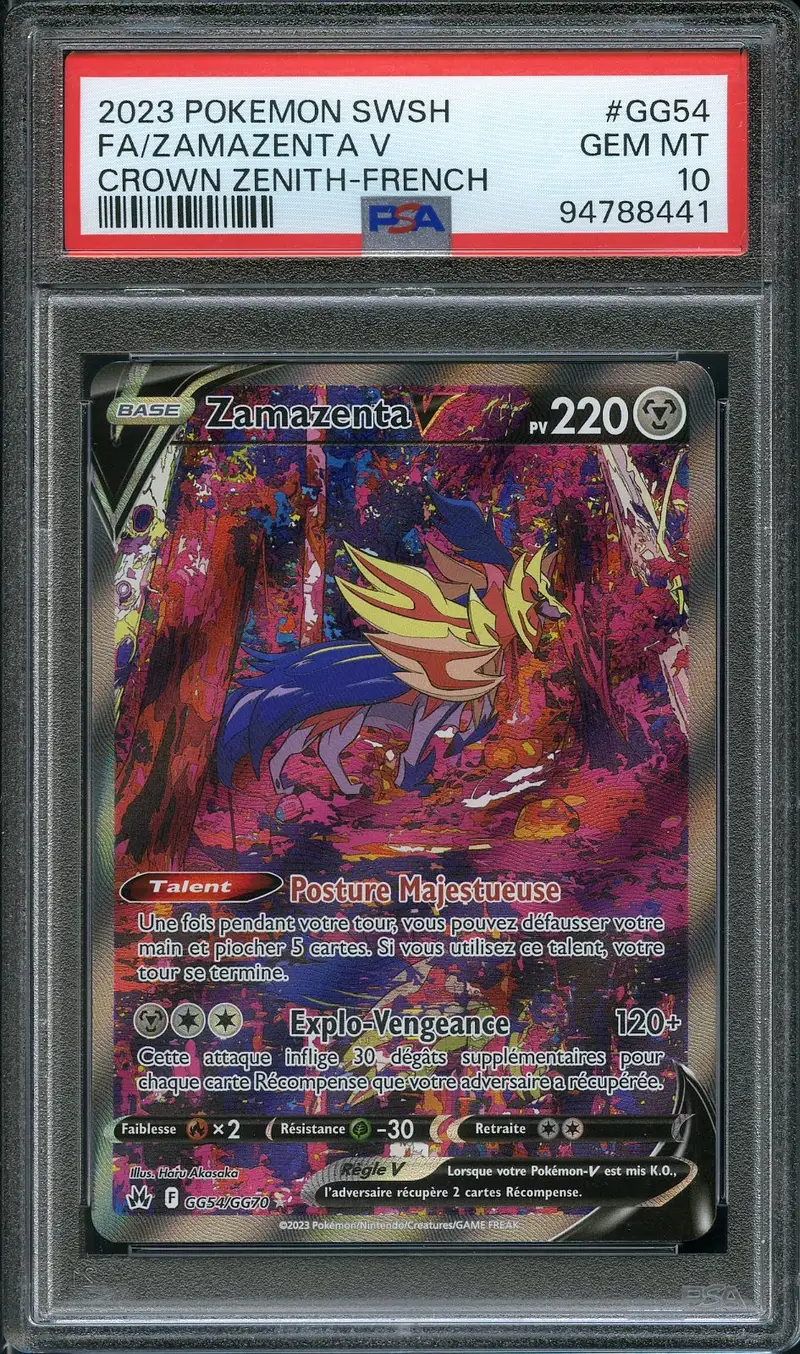 PSA 10 Zamazenta V