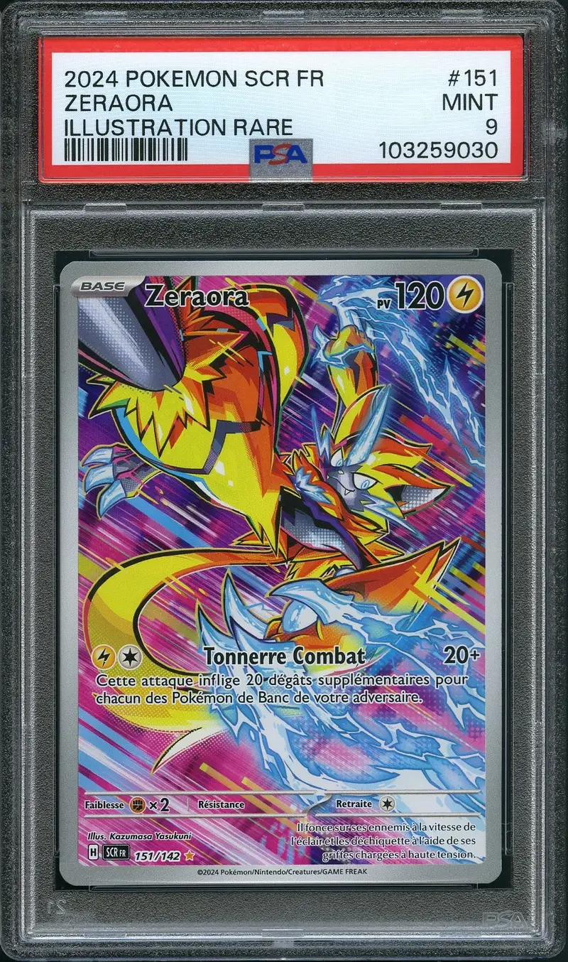 PSA 9 Zeraora