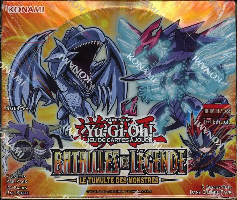 Display Yu-Gi-Oh! Batailles de Légendes Le Tumulte des Monstres