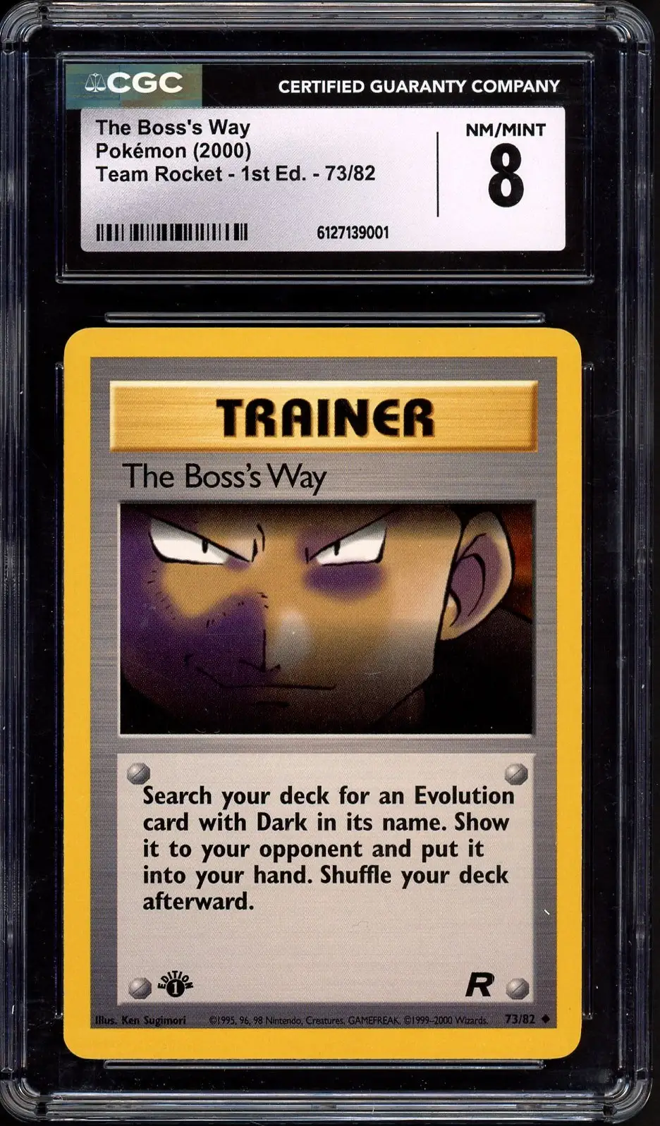 CGC 8 The Boss's Way