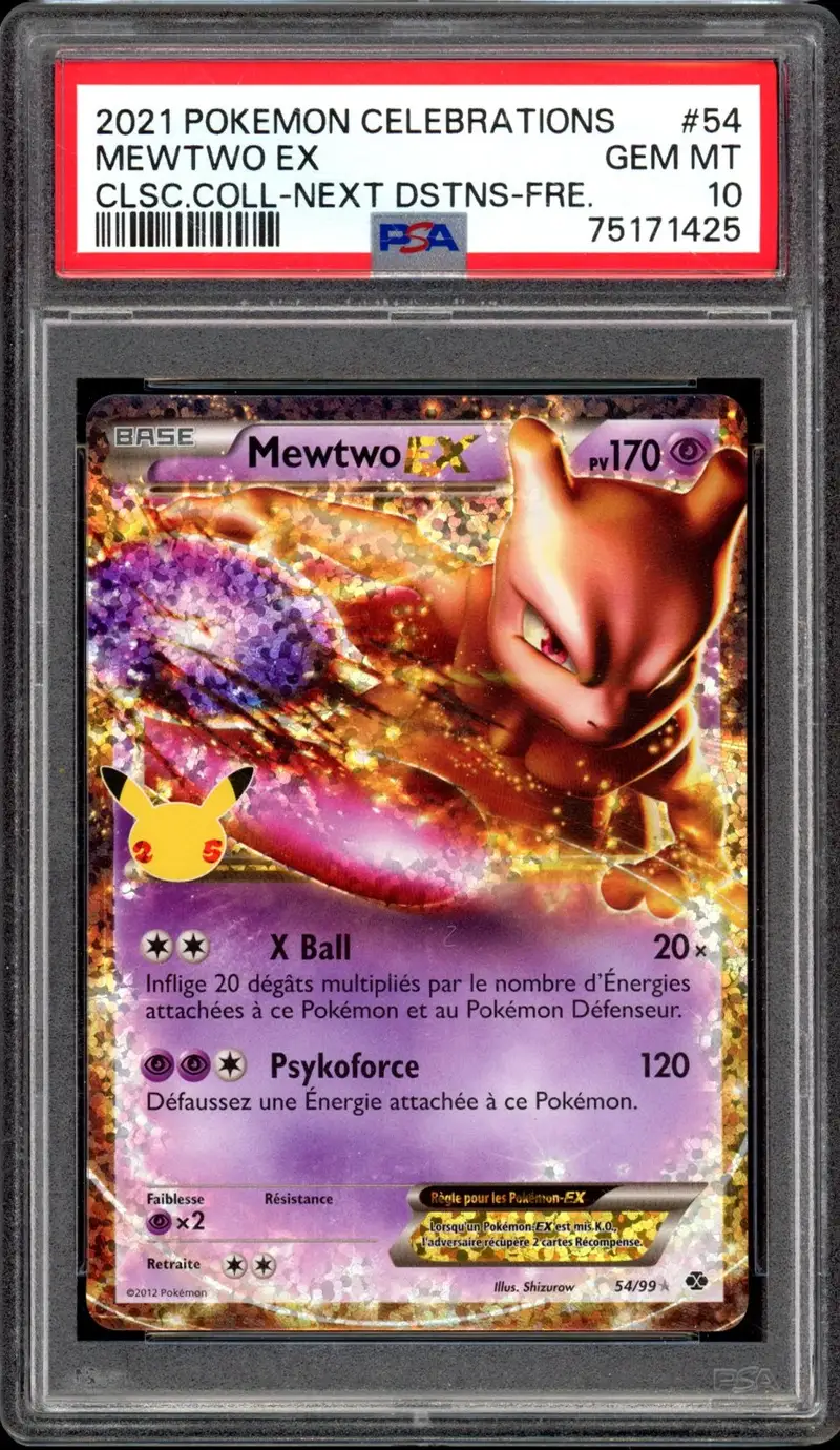PSA 10 Mewtwo Ex