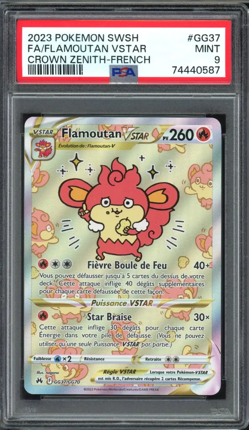 PSA 9 Flamoutan VStar