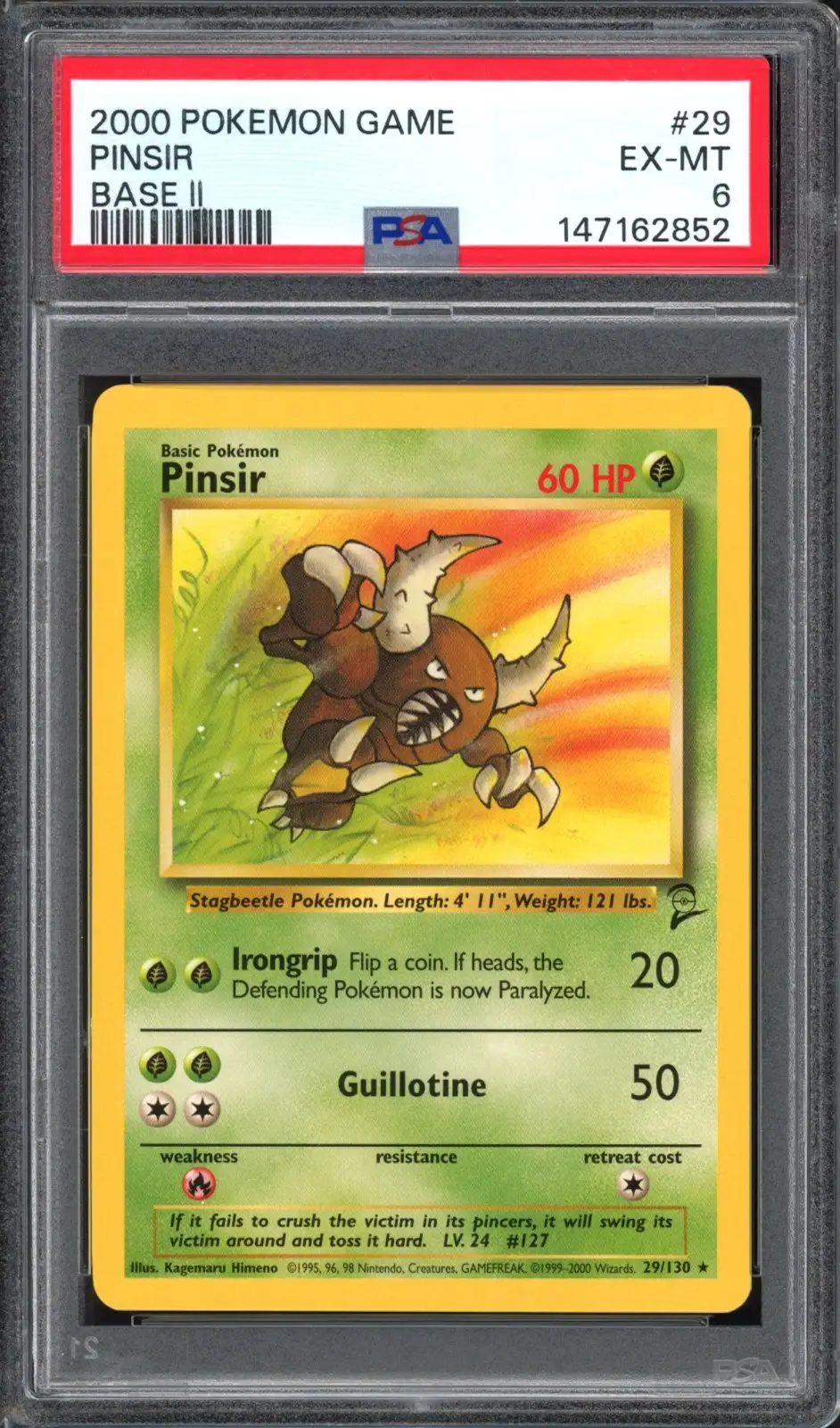 PSA 6 Pinsir