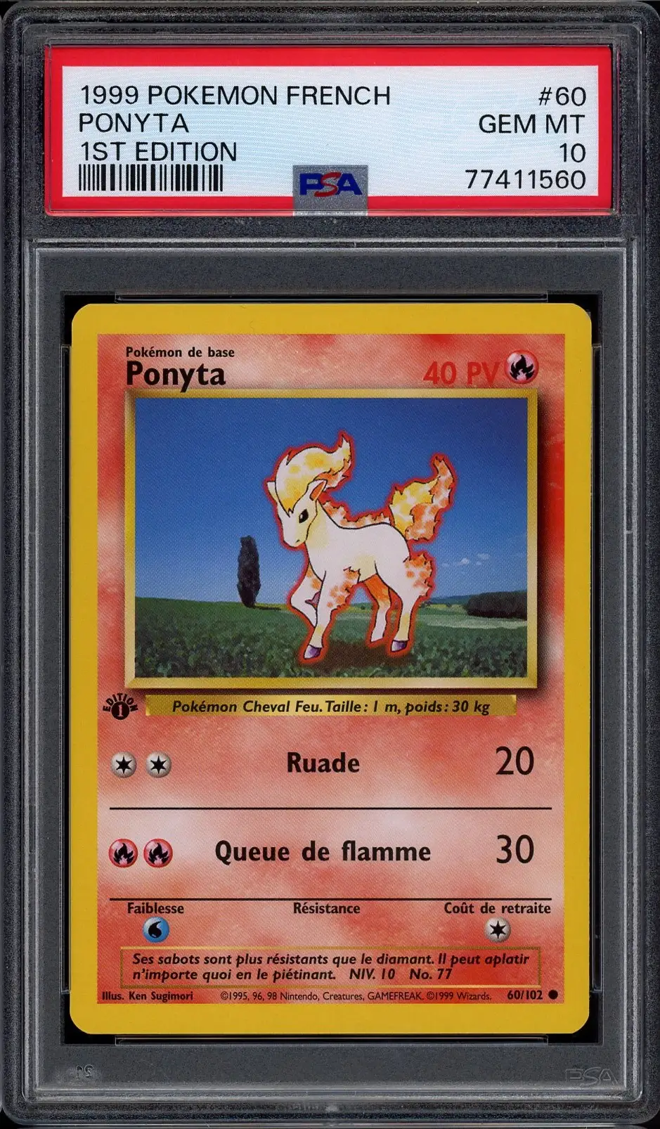 PSA 10 Ponyta