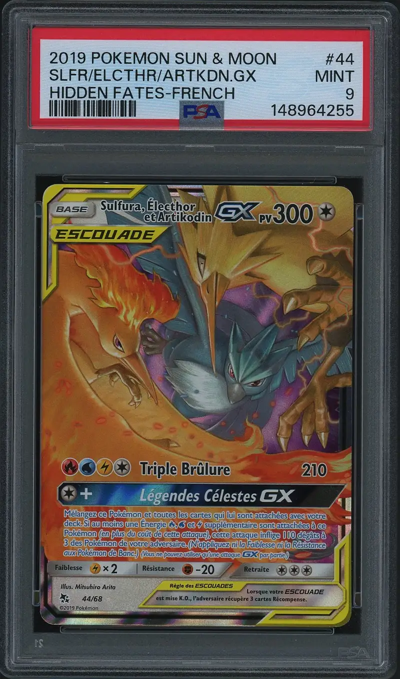 PSA 9 Sulfura, Électhor et Artikodin Gx