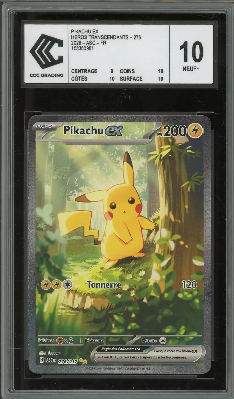 CCC 10 Pikachu Ex