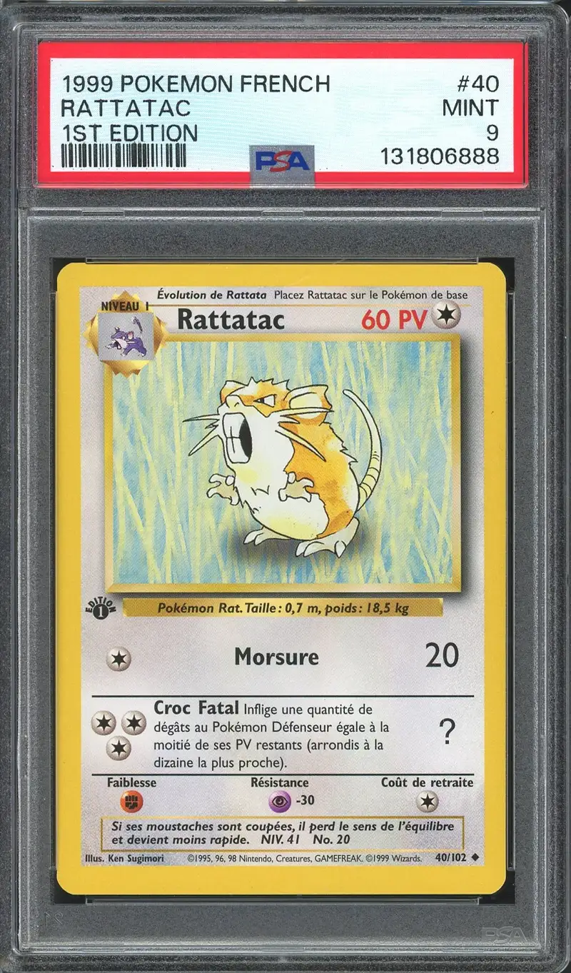 PSA 9 Rattatac
