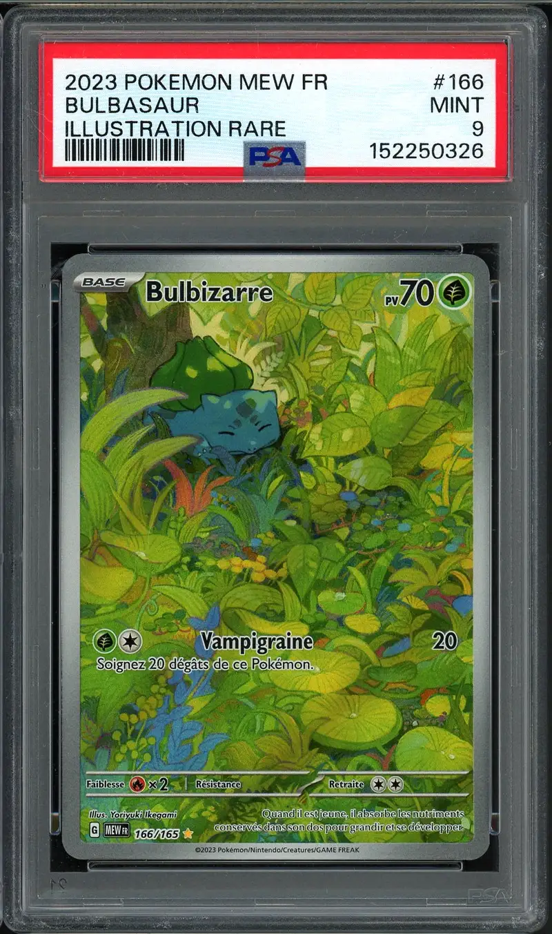 PSA 9 Bulbizarre