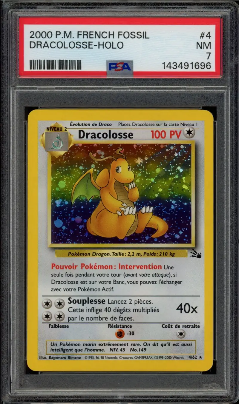 PSA 7 Dracolosse Holo