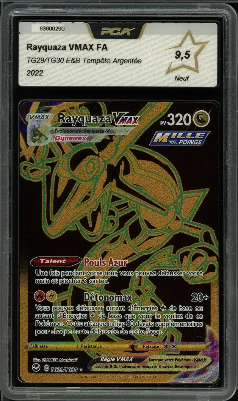 PCA 9.5 Rayquaza VMax Gold