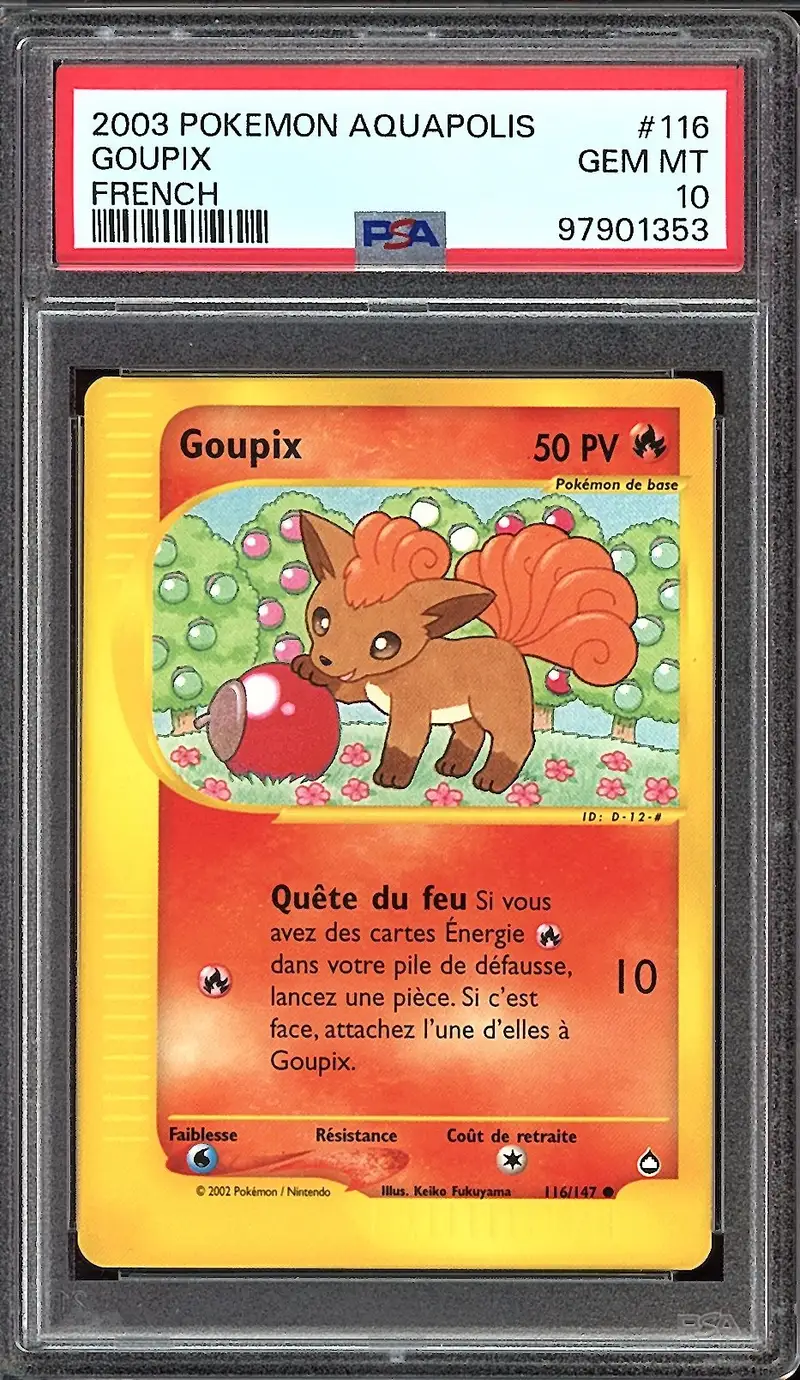 PSA 10 Goupix