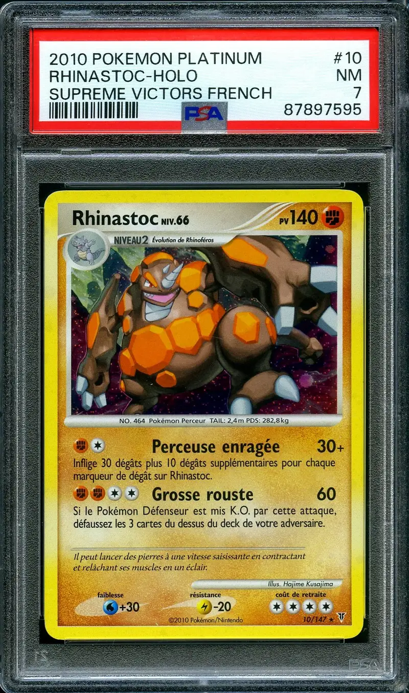 PSA 7 Rhinastoc Holo