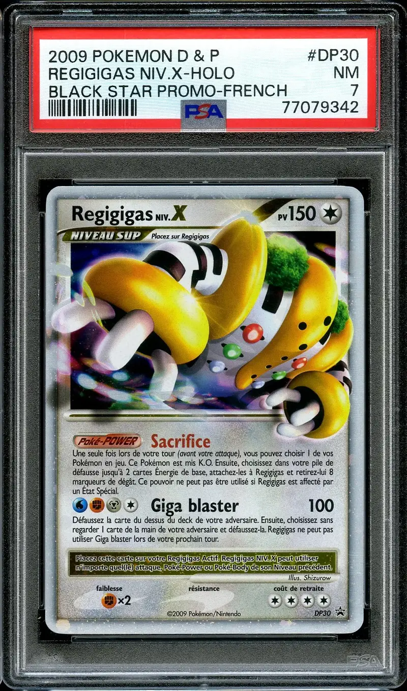 PSA 7 Regigigas Niv. X