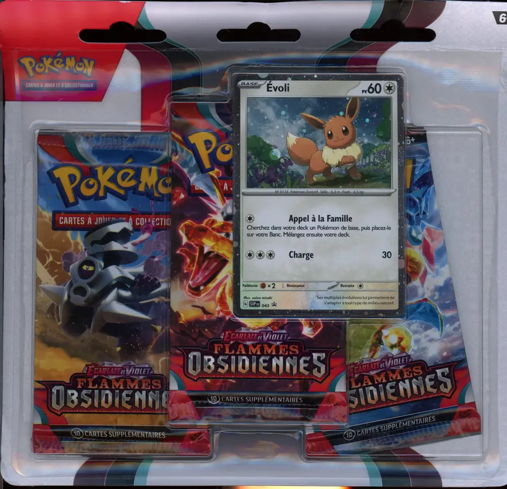 Tripack EV3 Flammes Obsidiennes