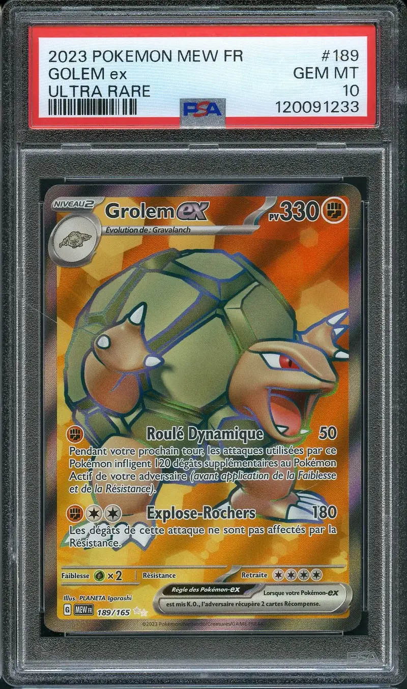 PSA 10 Grolem Ex