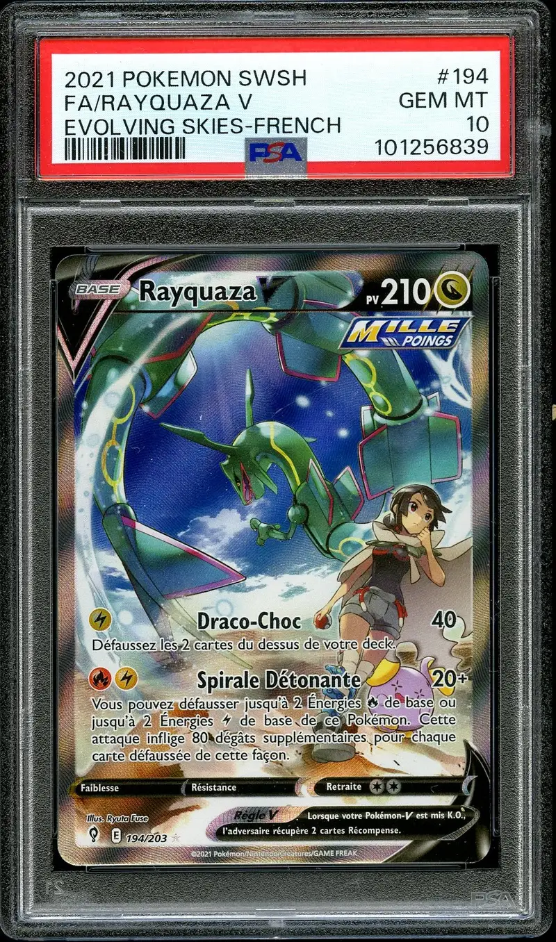 PSA 10 Rayquaza V