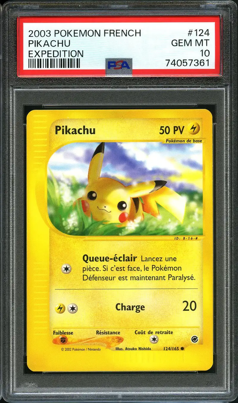 PSA 10 Pikachu