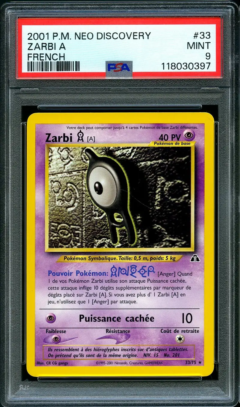 PSA 9 Zarbi