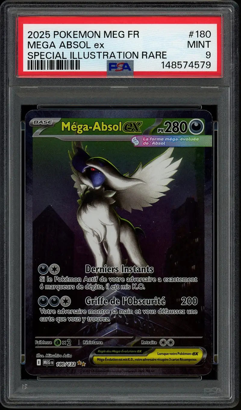 PSA 9 Méga-Absol Ex