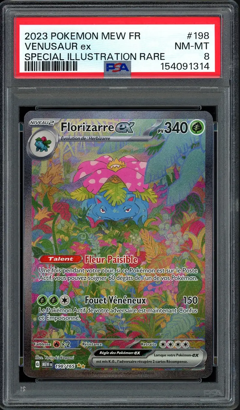 PSA 8 Florizarre Ex