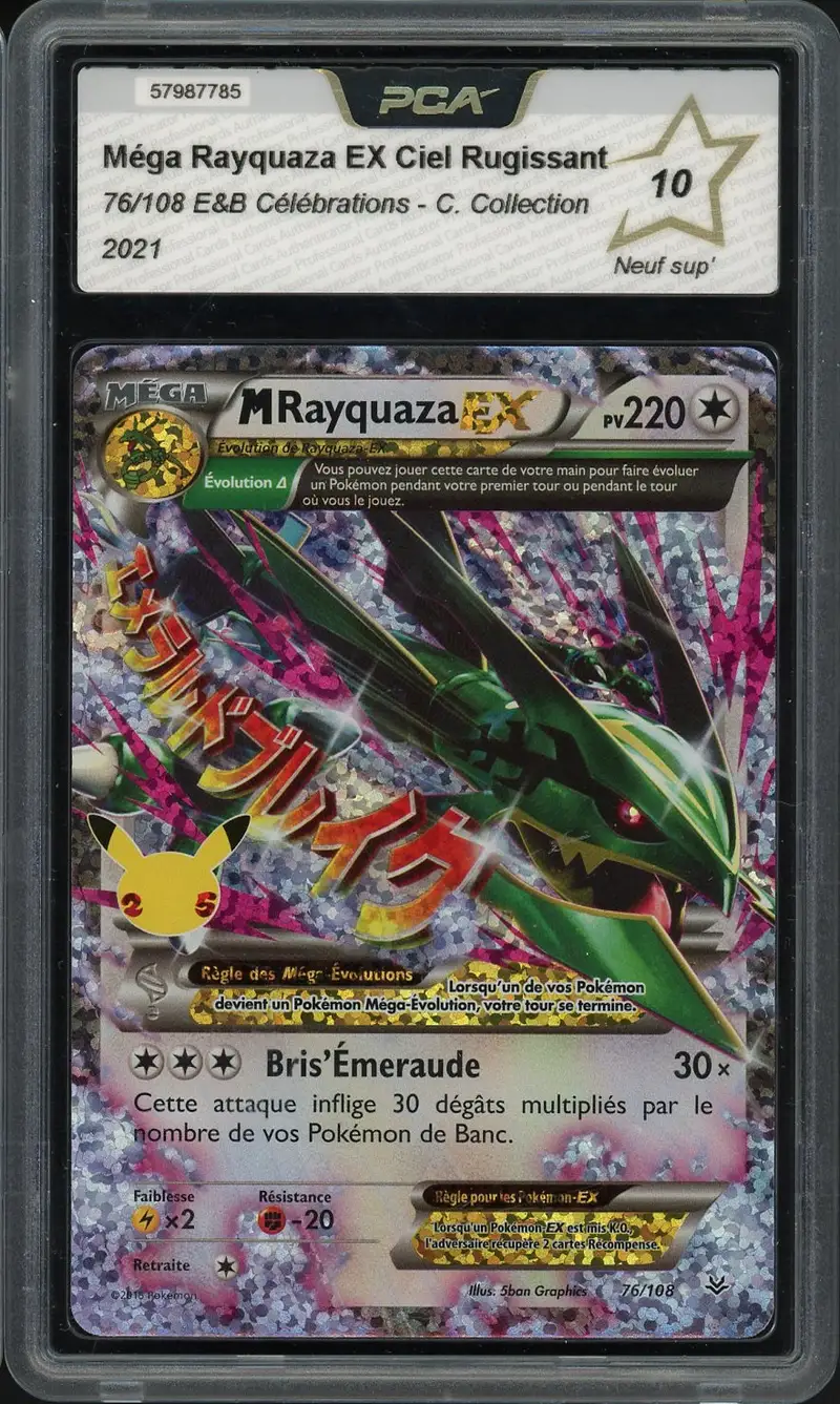 PCA 10 Méga Rayquaza Ex