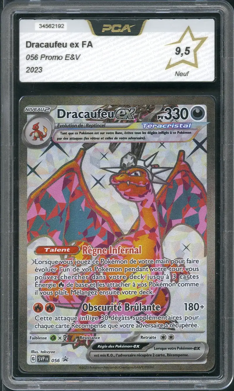PCA 9.5 Dracaufeu Ex