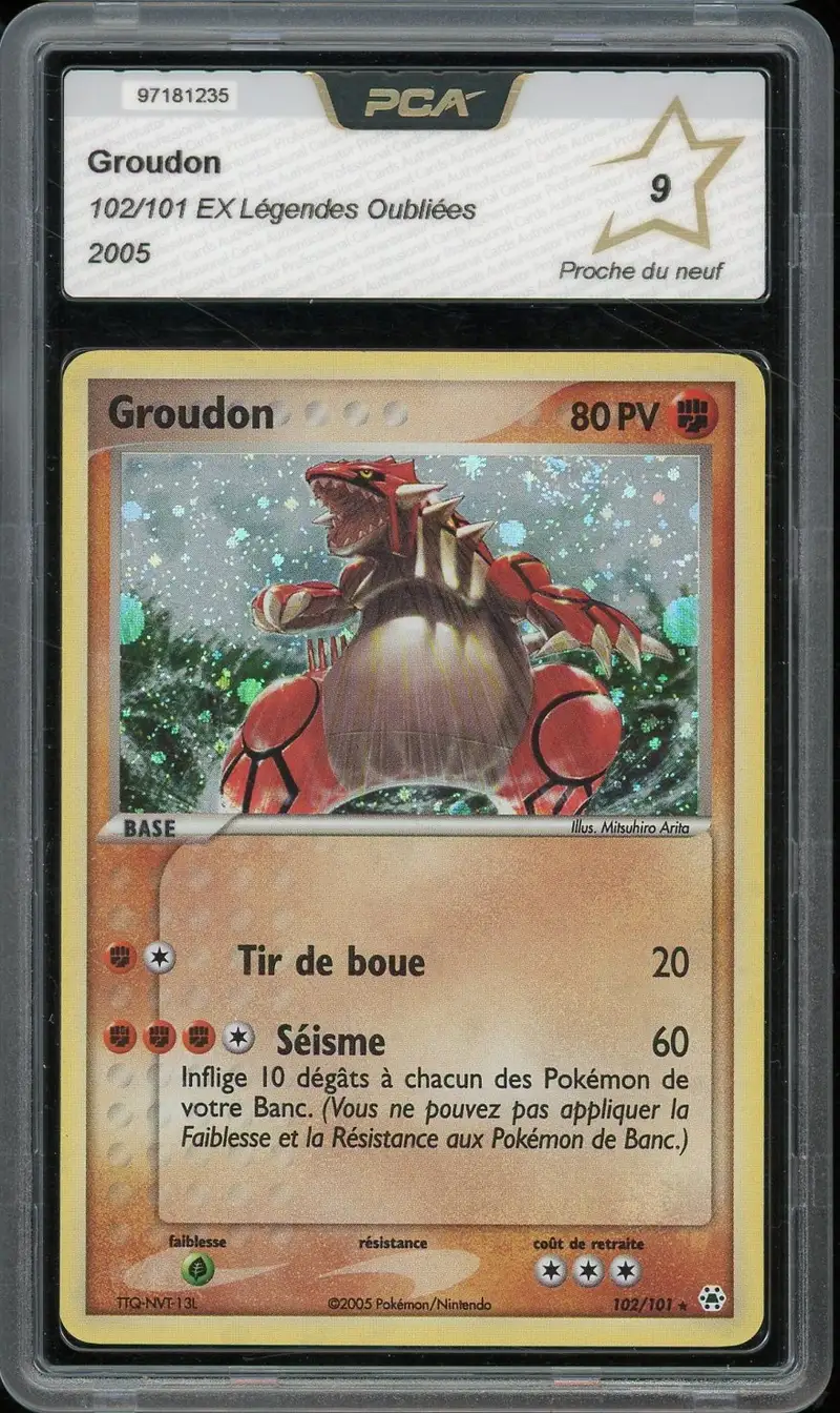 PCA 9 Groudon Holo