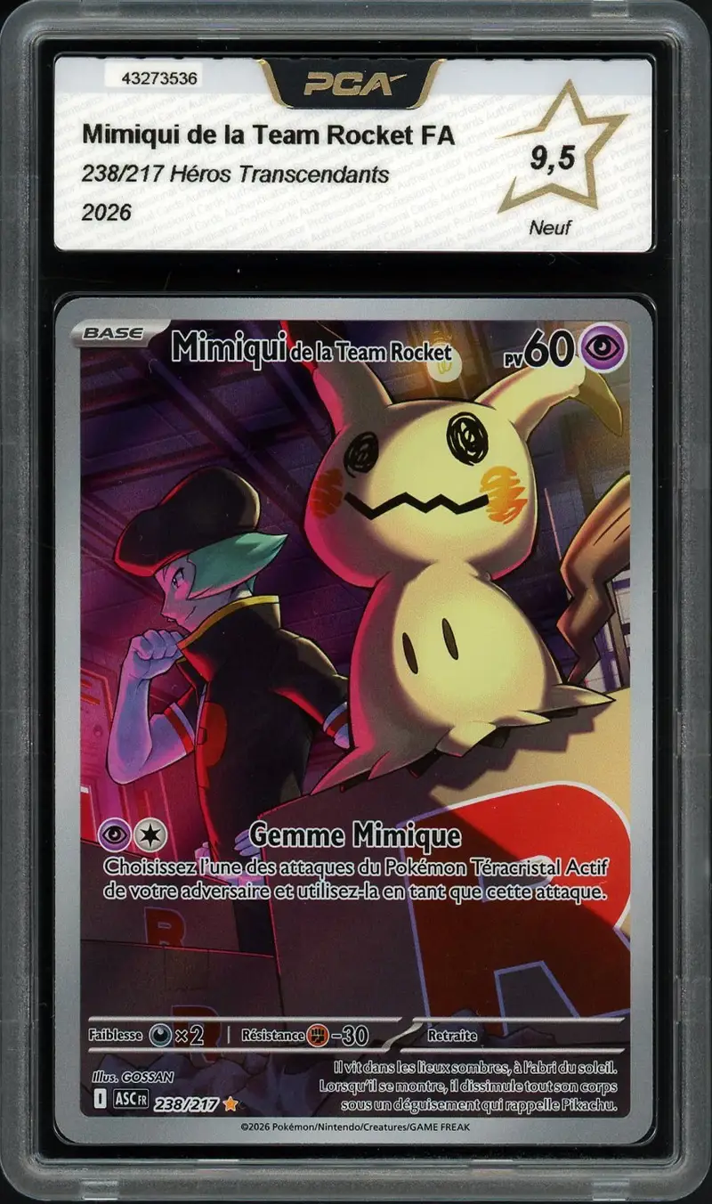 PCA 9.5 Mimiqui de la Team Rocket