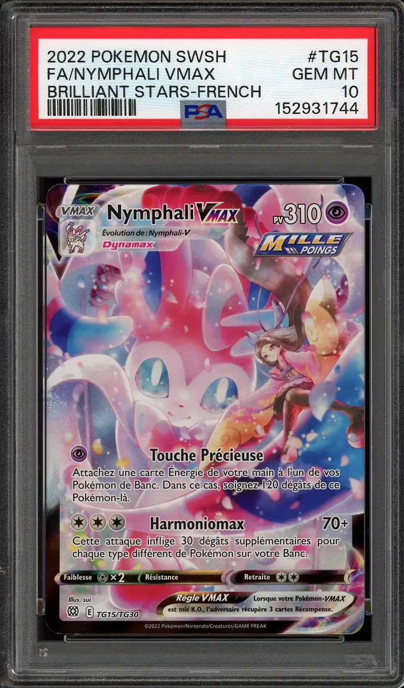 PSA 10 Nymphali VMax