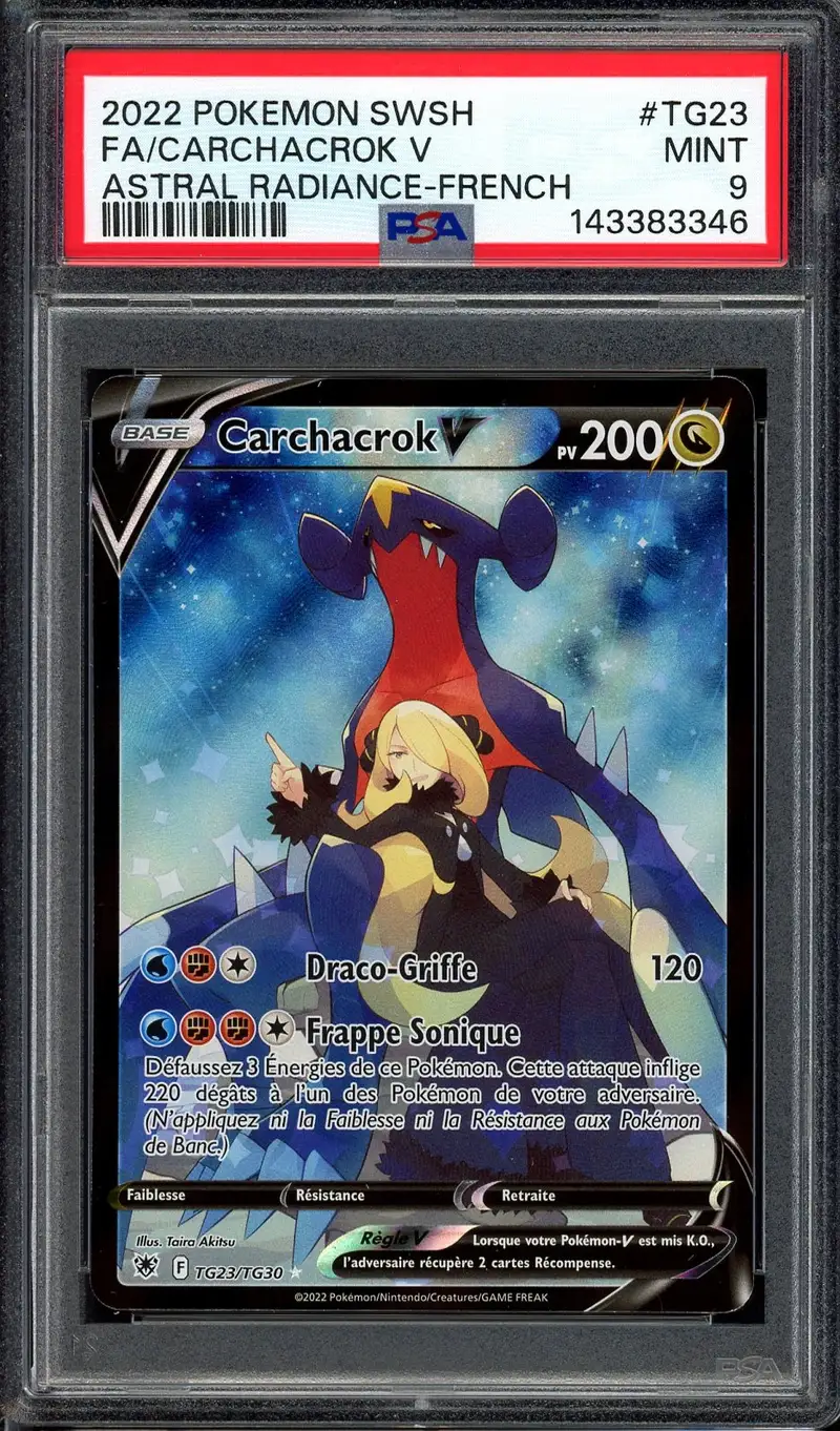 PSA 9 Carchacrok V