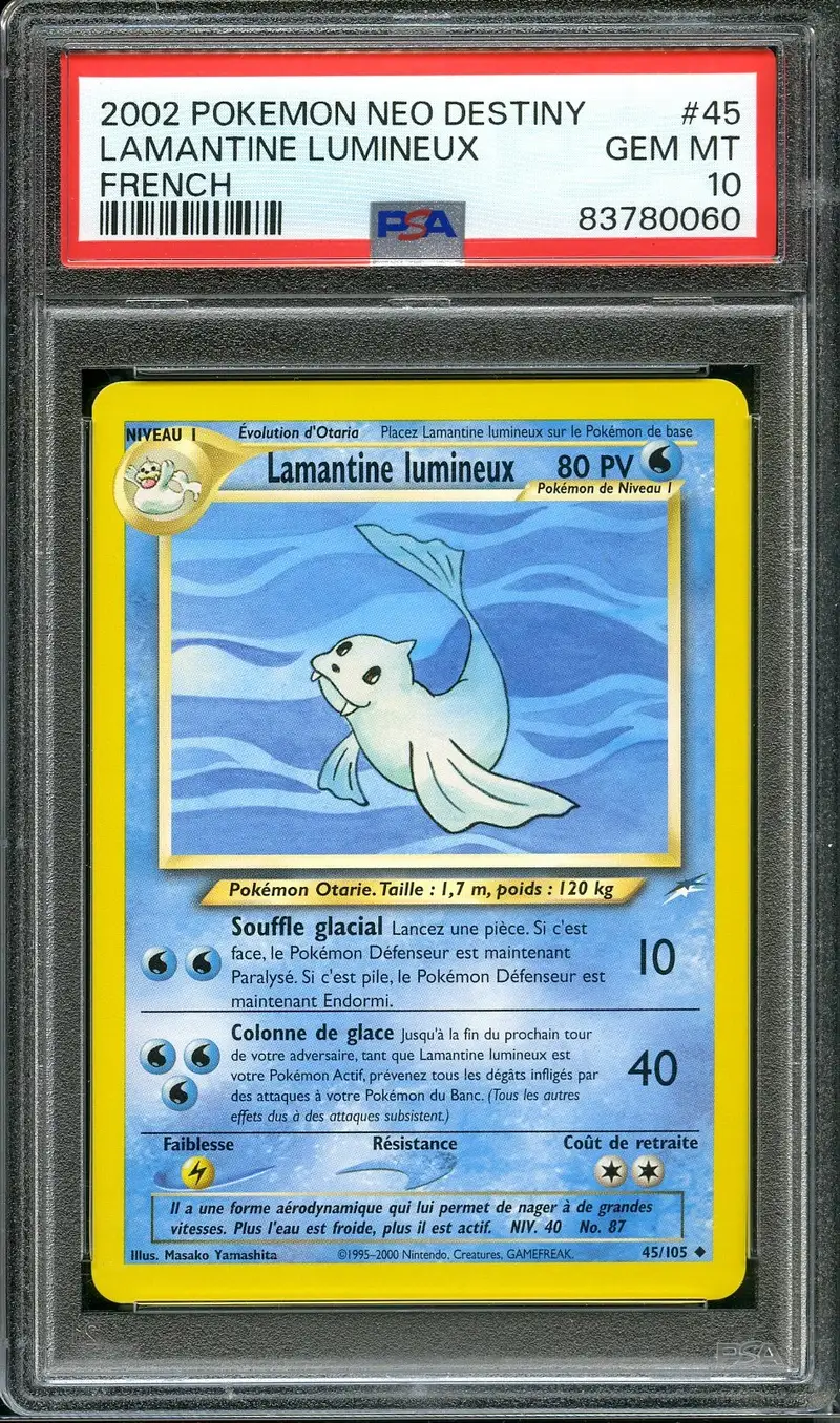 PSA 10 Lamantine Lumineux
