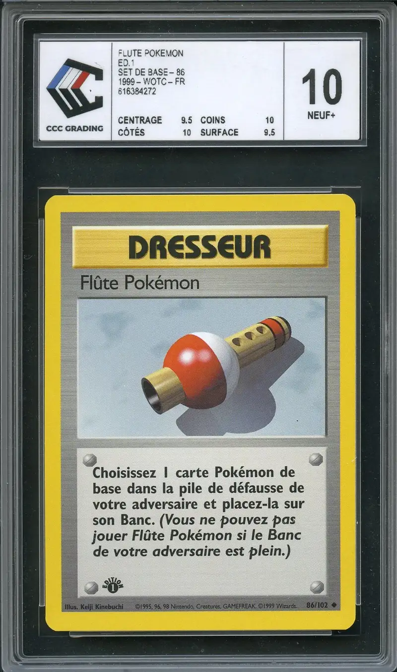 CCC 10 Flûte Pokémon